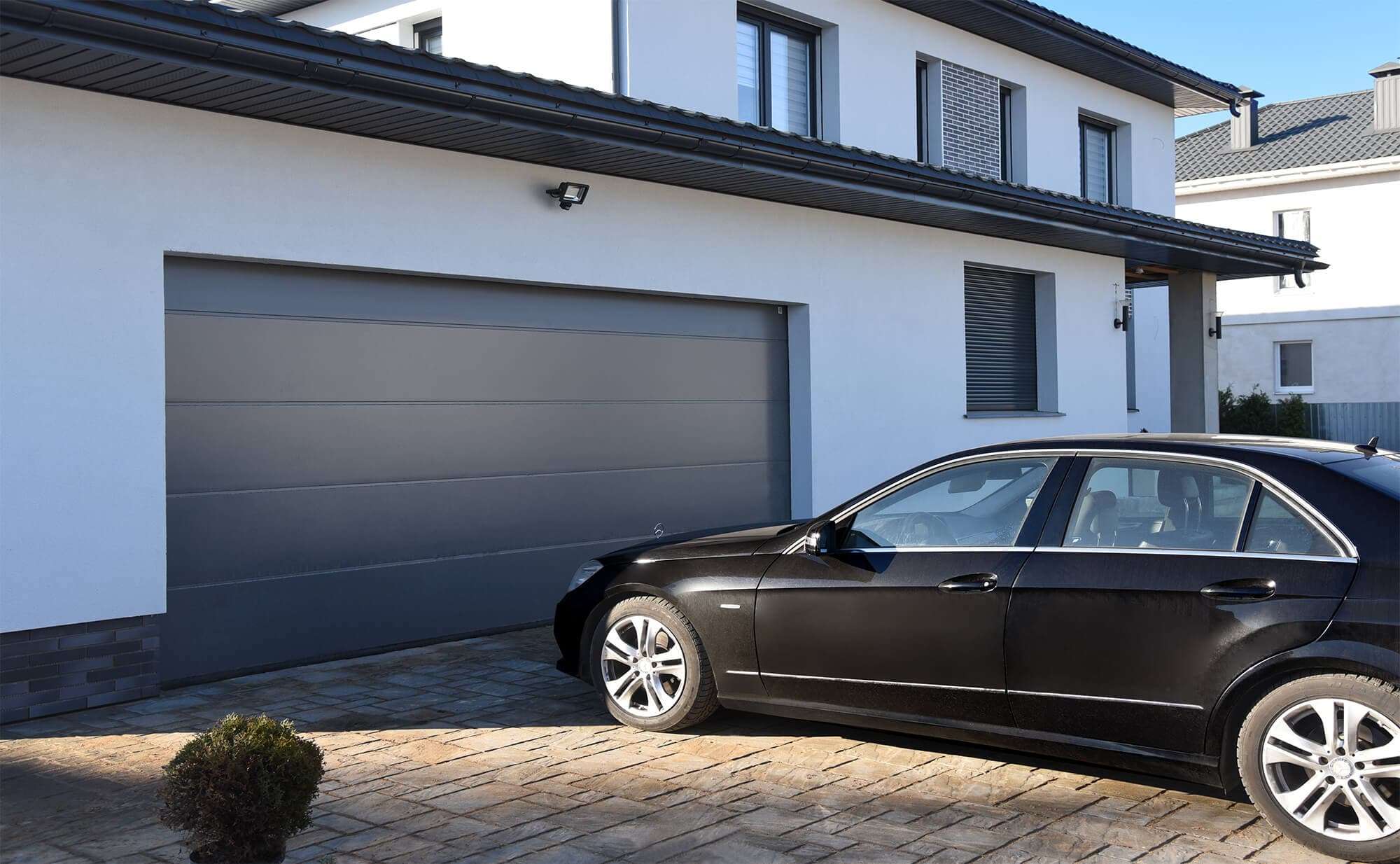 Автоматические секционные ворота